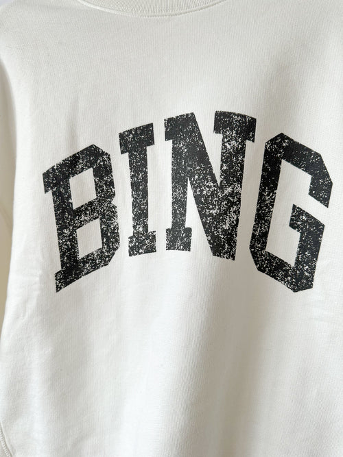Anime Bing Jay bedrucktes Kurzarm-Sweatshirt aus Baumwolle