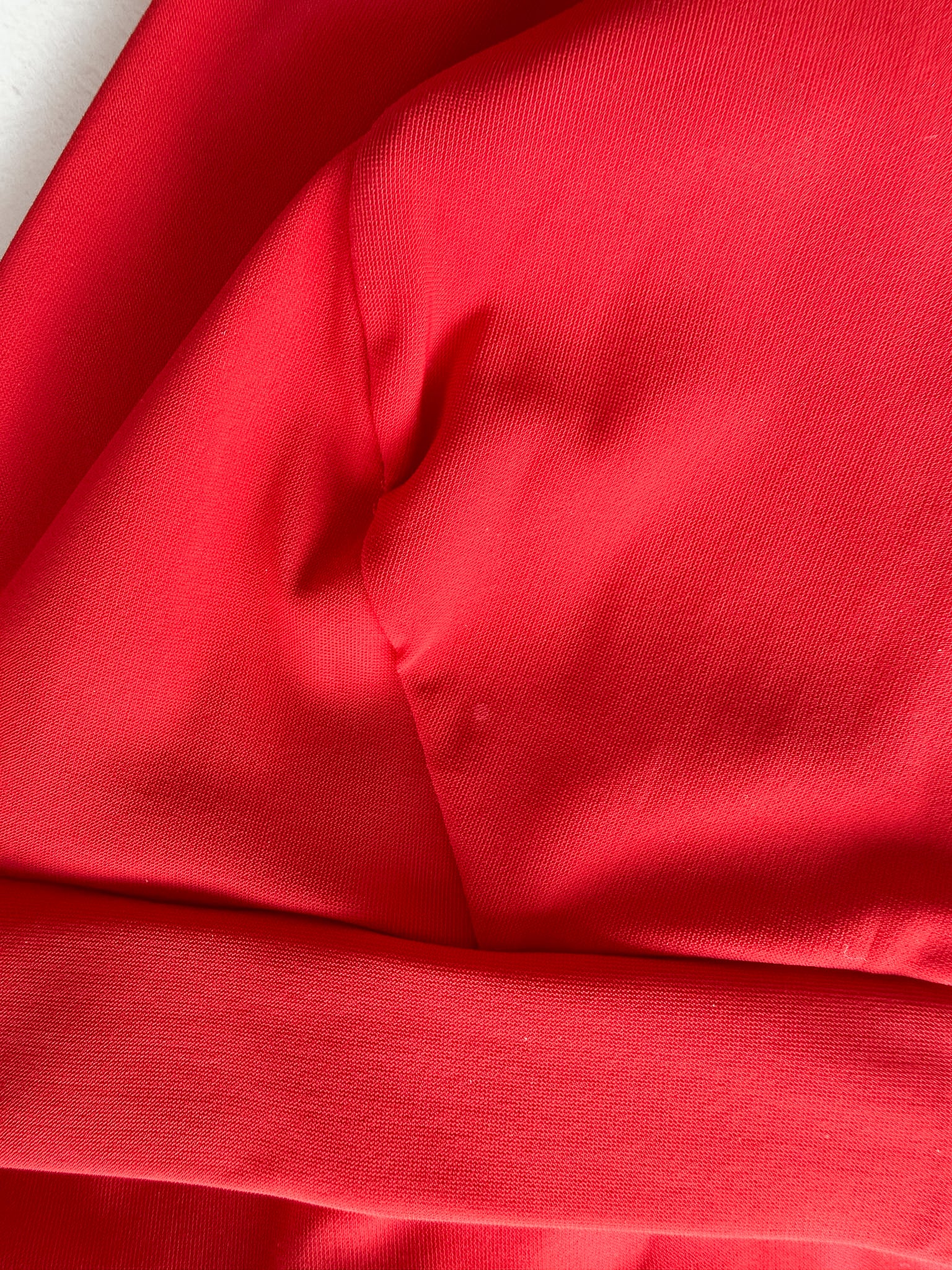 Pain De Sucre Red V-Neck Swimsuit in Laam