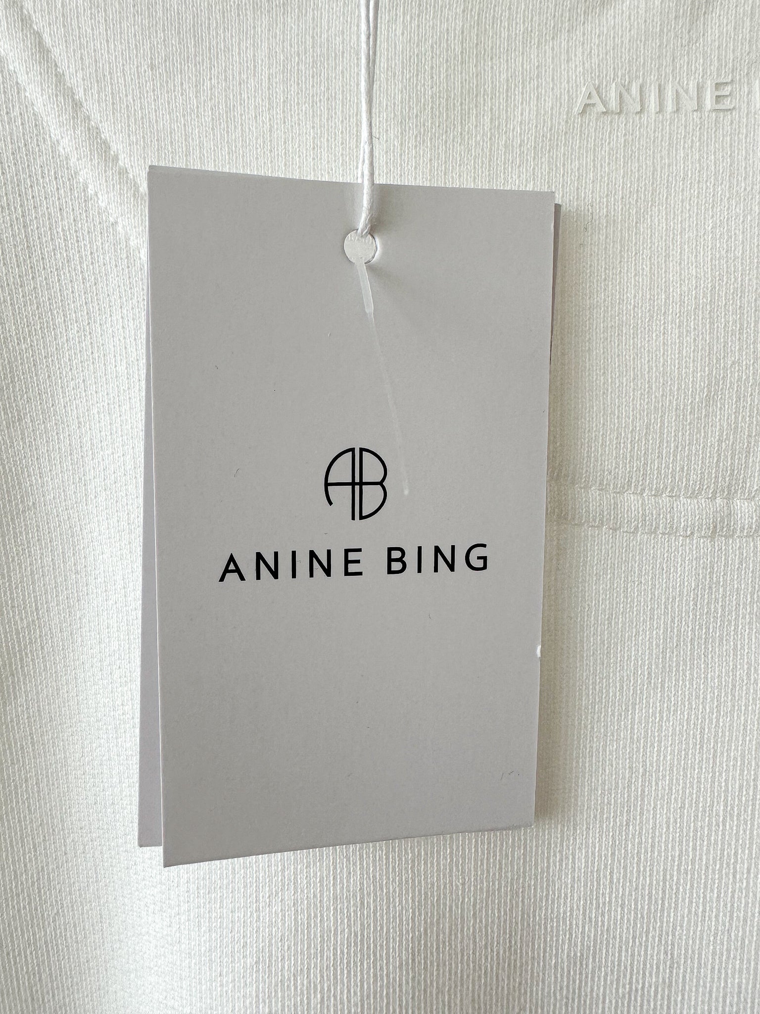 Anine Bing Jay Printed Cotton Short Sleeve Sweatshirt