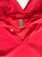 Pain De Sucre Red V-Neck Swimsuit in Laam