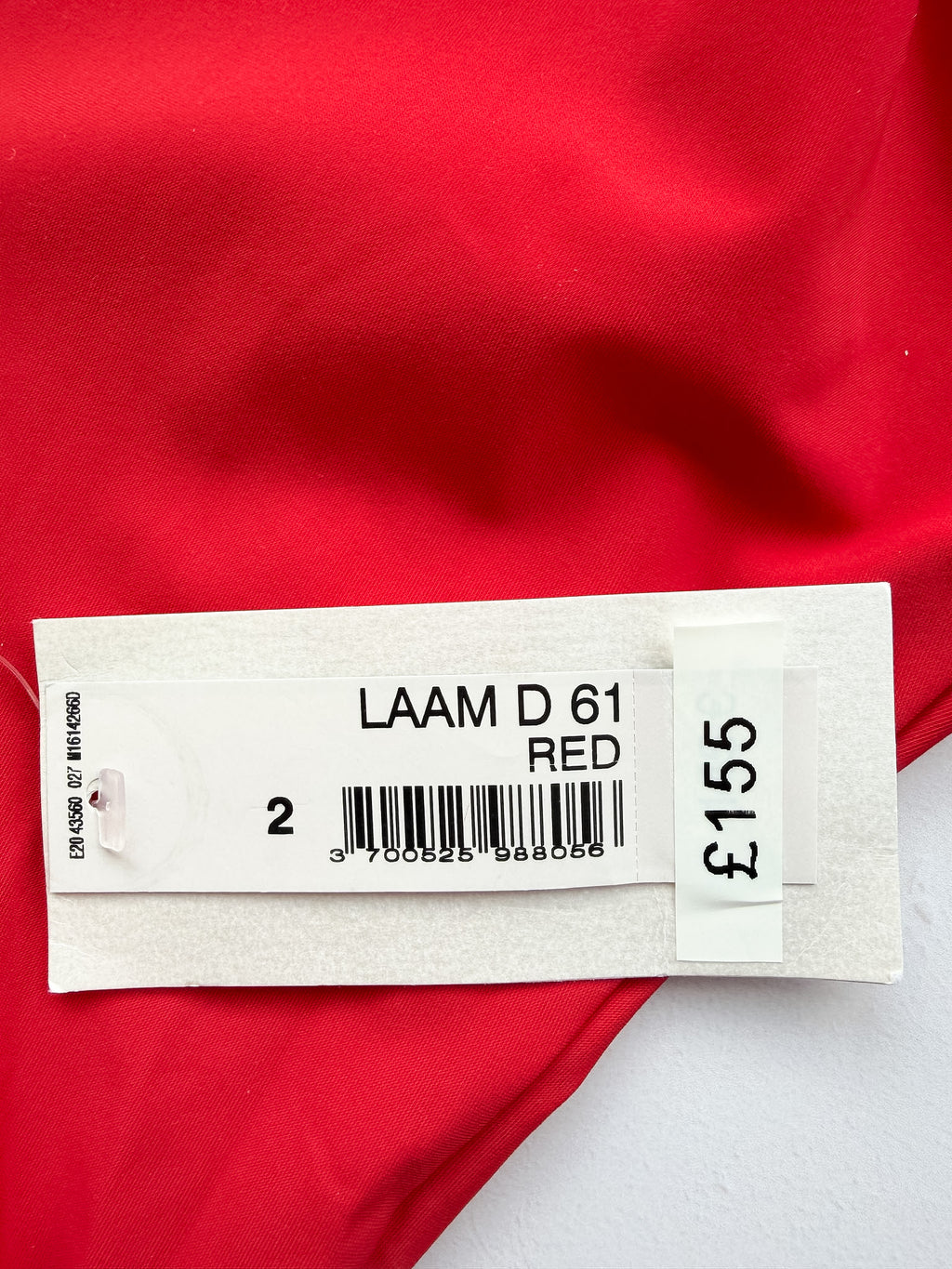 Pain De Sucre Red V-Neck Swimsuit in Laam