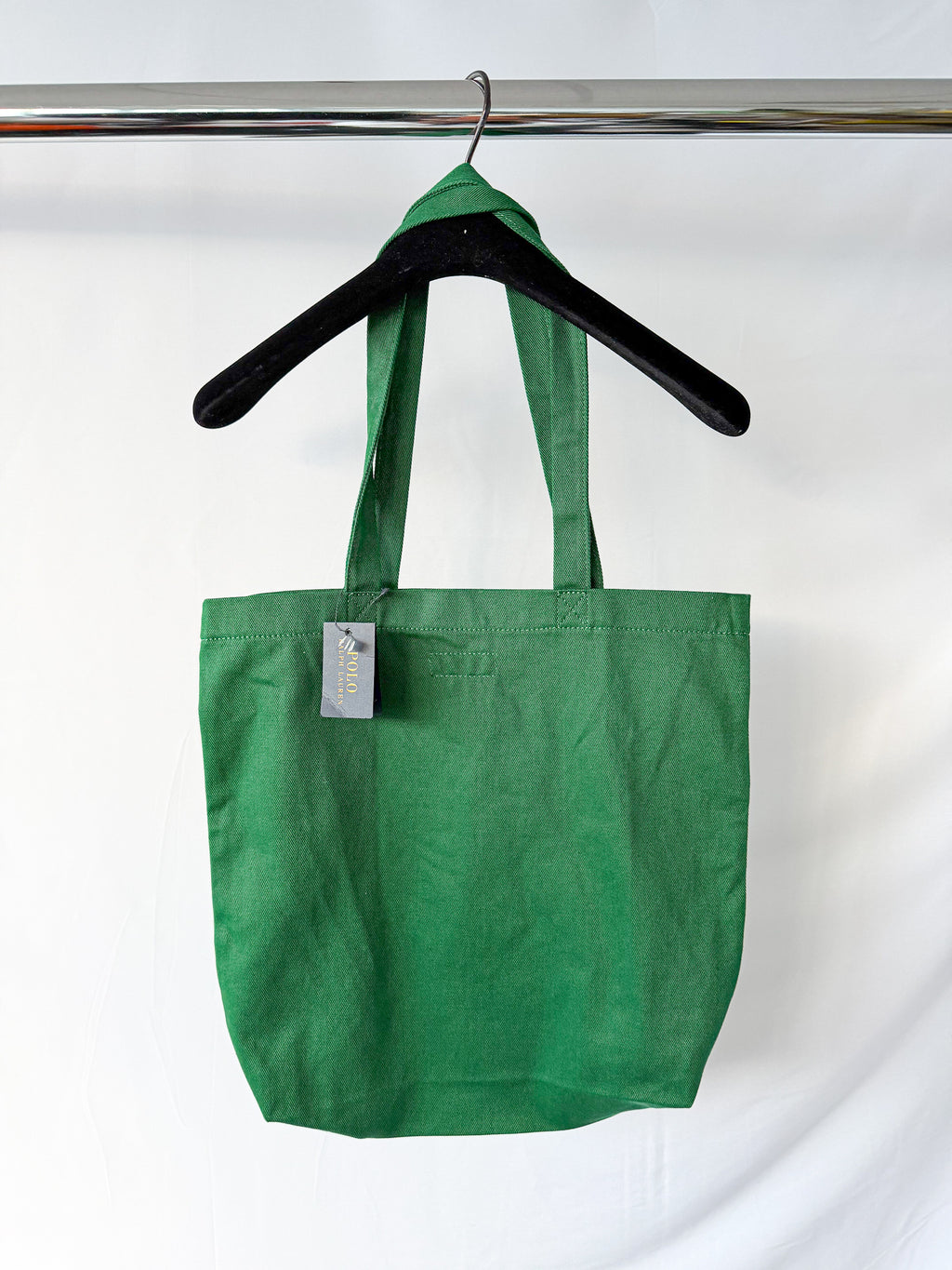 Ralph Lauren Polo Green Tote Bag