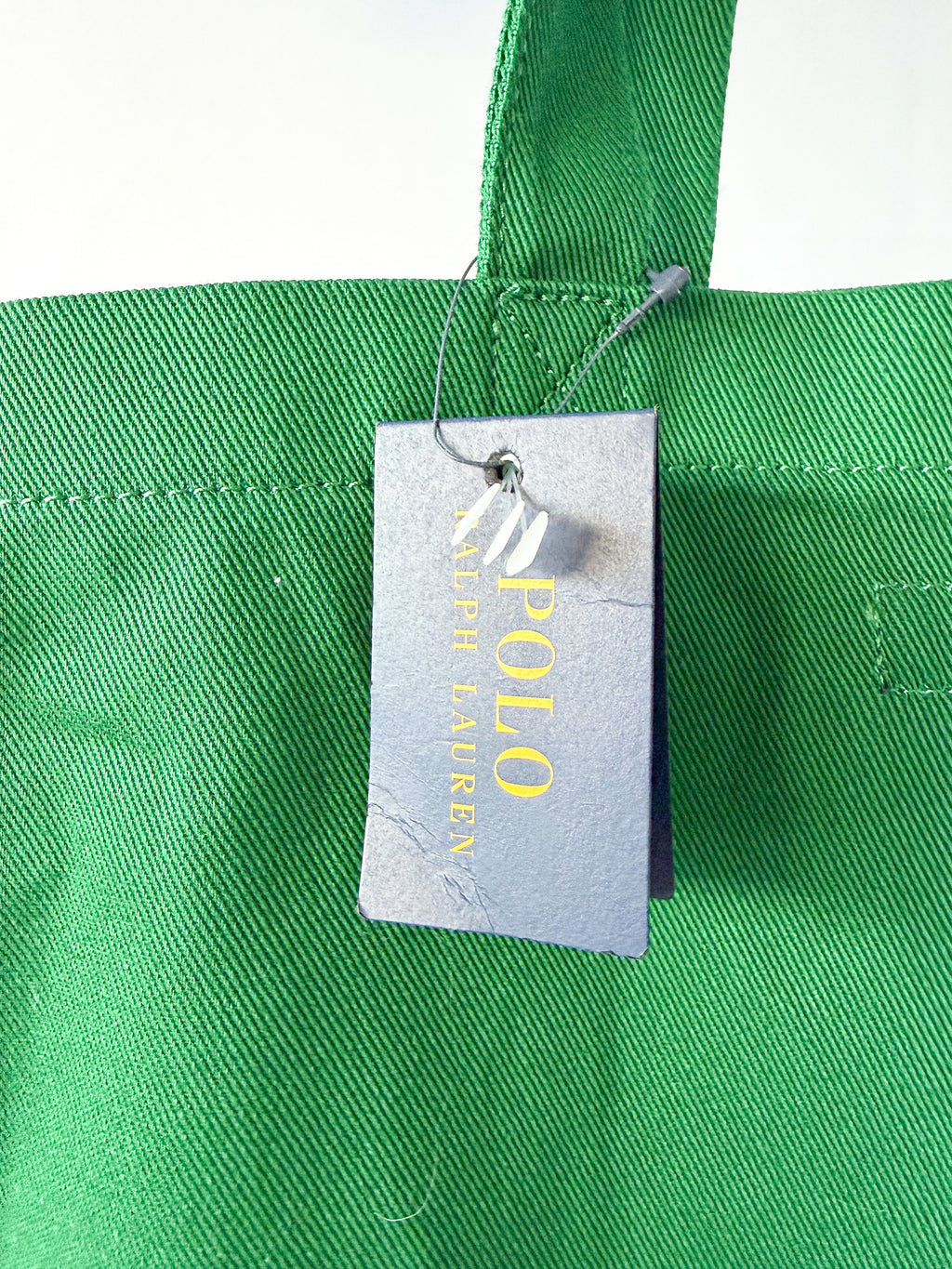 Ralph Lauren Polo Green Tote Bag