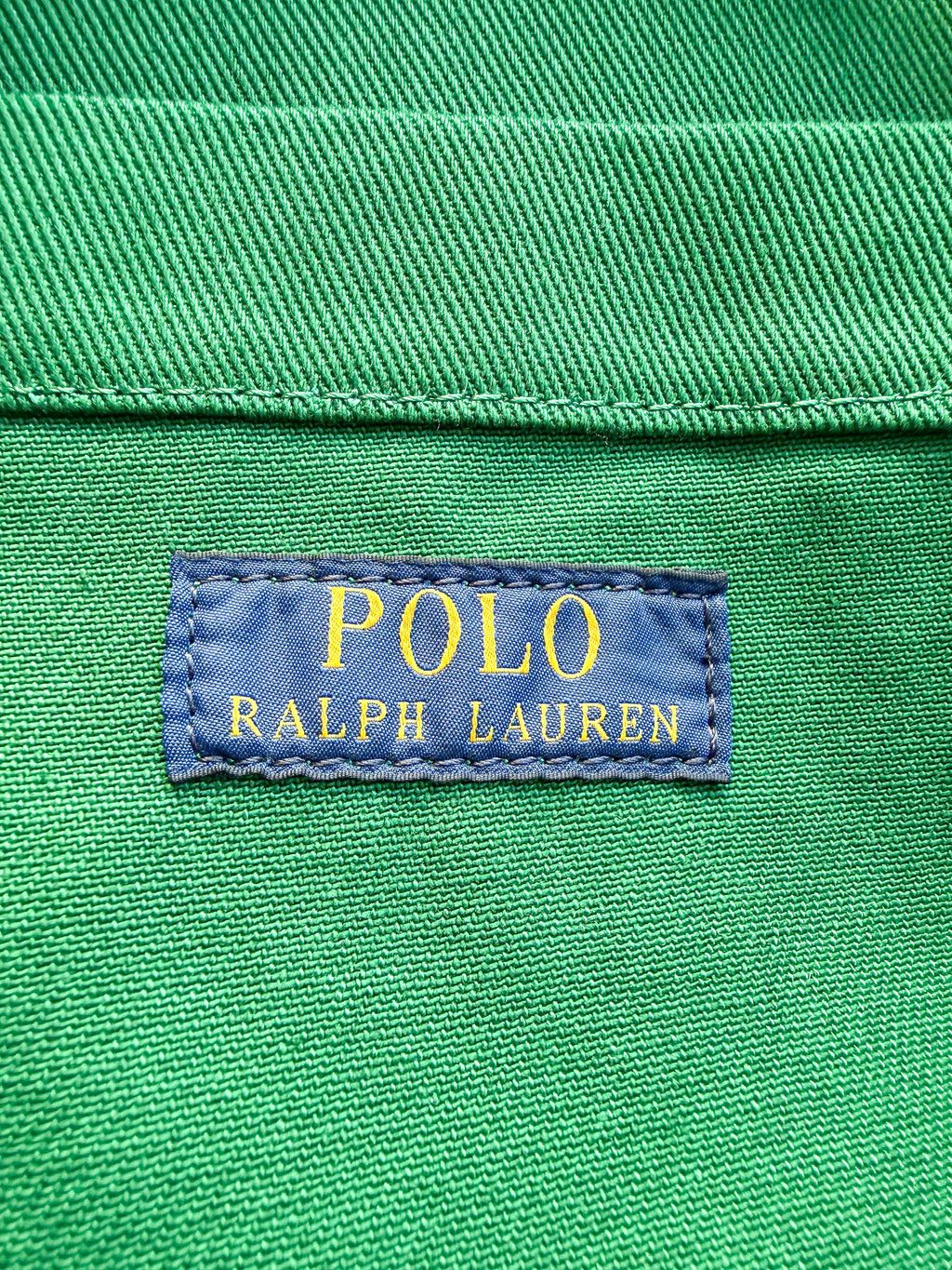 Ralph Lauren Polo Green Tote Bag