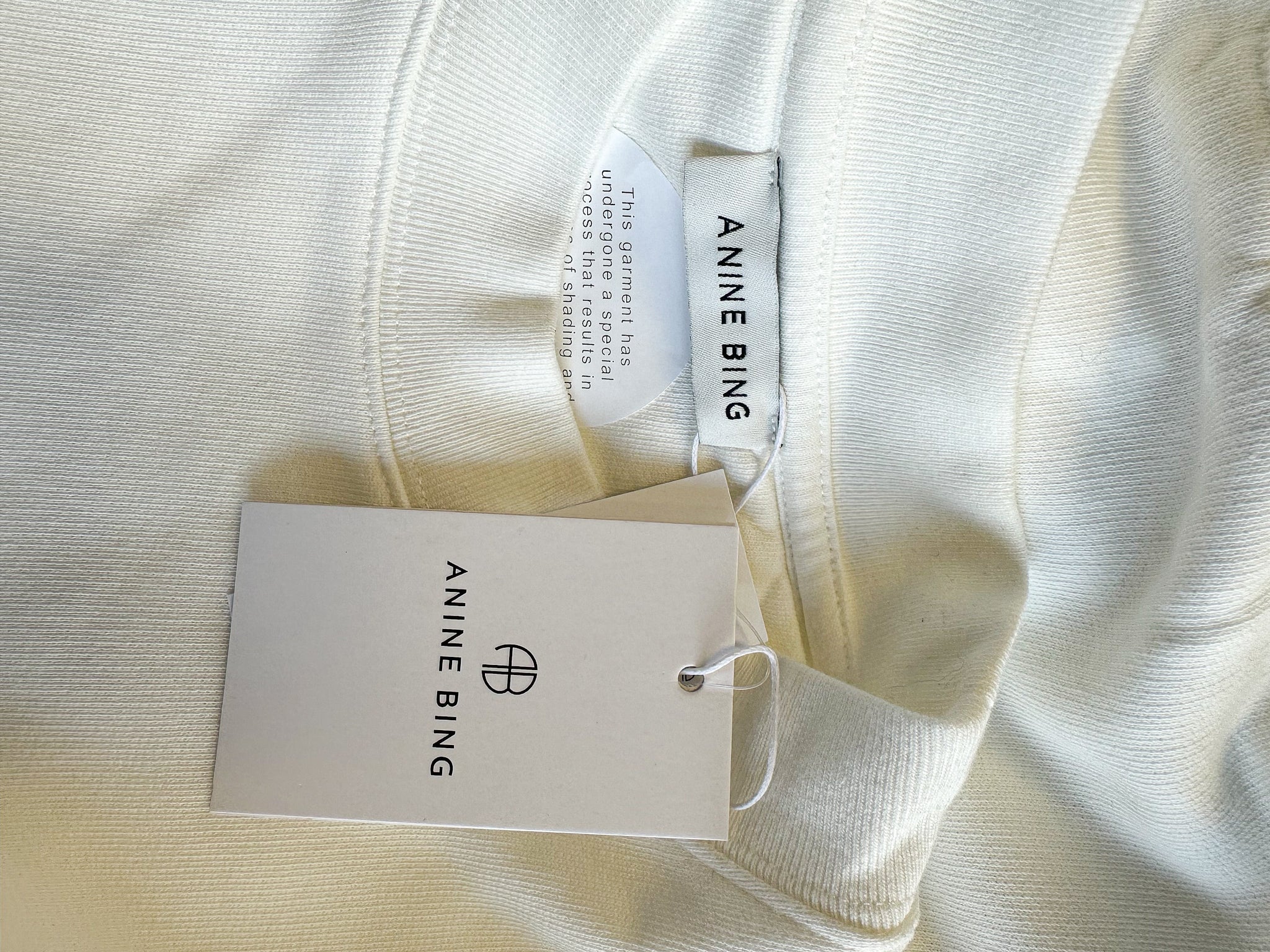 Anine Bing Jaci Los Angeles Relaxed Cotton Jersey Sweatshirt