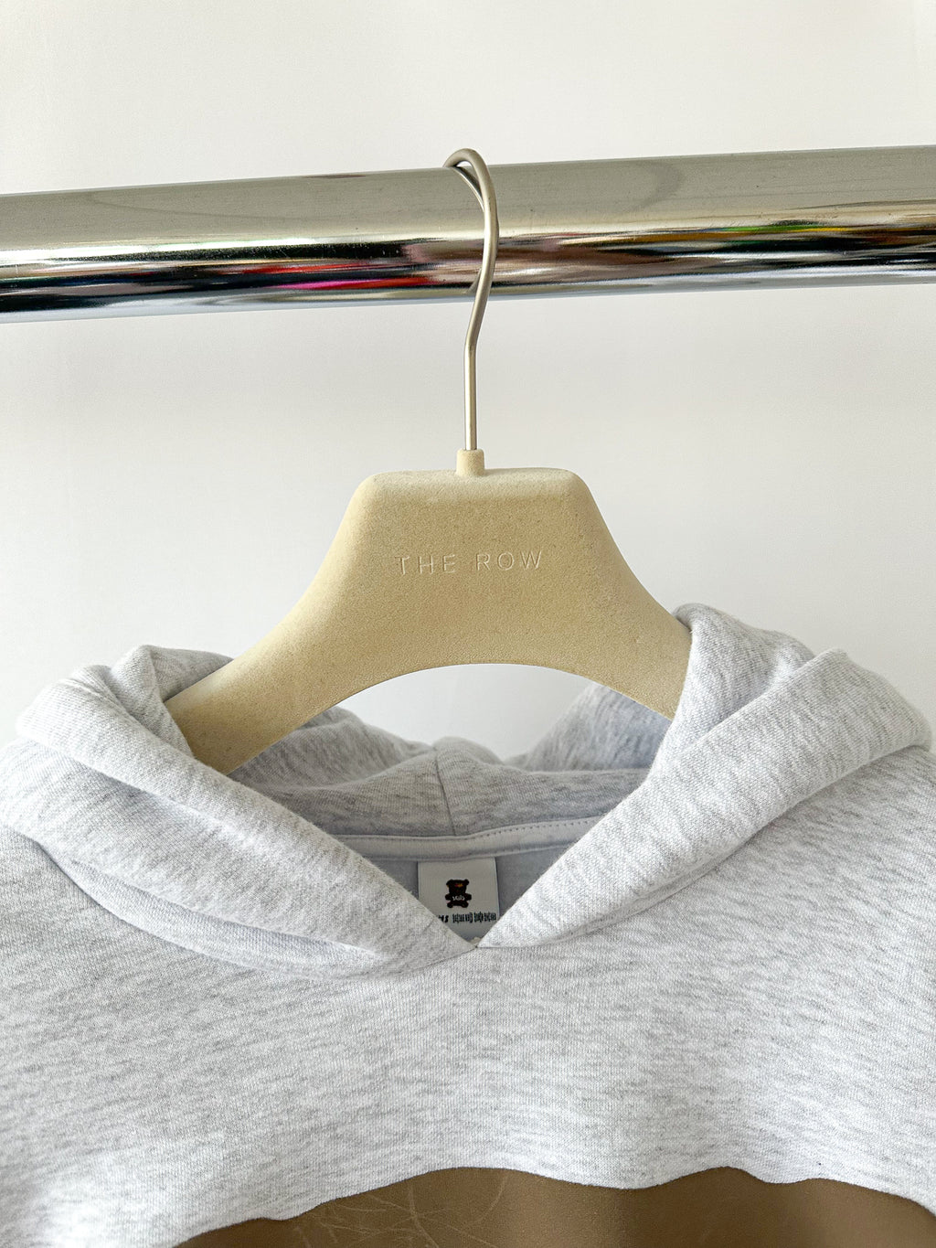 SKIMS x Cactus Plant Flea Market Logo Teddy Bear Cotton Hoodie