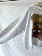 SKIMS x Cactus Plant Flea Market Logo Teddy Bear Cotton Hoodie