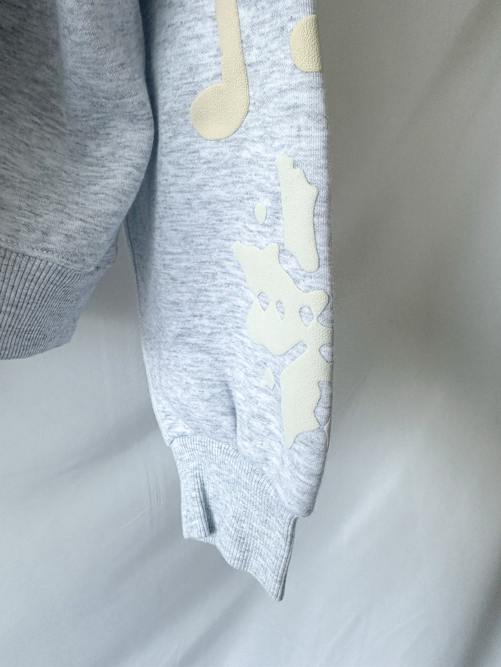 SKIMS x Cactus Plant Flea Market Logo Teddy Bear Cotton Hoodie