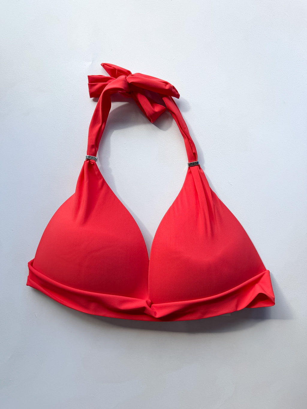 Pain De Sucre Side Tie Bikinihose in Diva Red