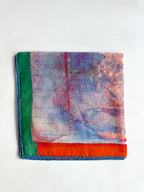 Drake's X Tate Frank Bowling Madambutterly Limited Edition Pocket Square