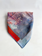 Drake's X Tate Frank Bowling Madambutterly Limited Edition Pocket Square