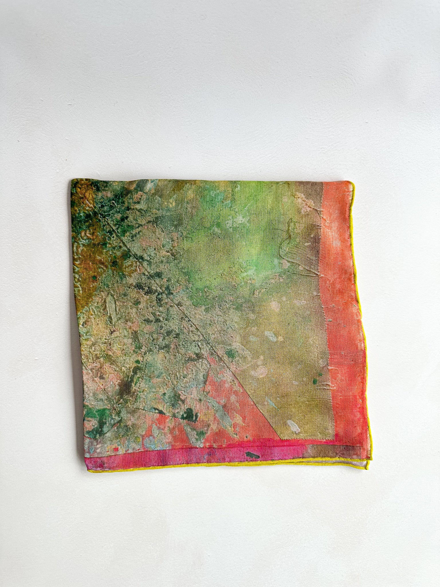 Drake's X Tate Frank Bowling After Matisse Limited Edition Pocket square