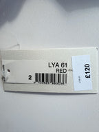 Haut de bikini rouge Lya à encolure dos nu Pain De Sucre