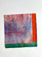 Drake's X Tate Frank Bowling Madambutterly Limited Edition Pocket Square