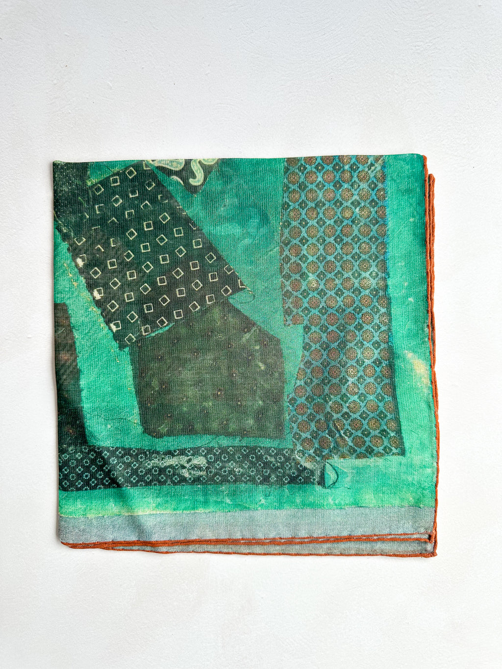 Drake's X Tate Frank Bowling After Matisse Limited Edition Pocket square