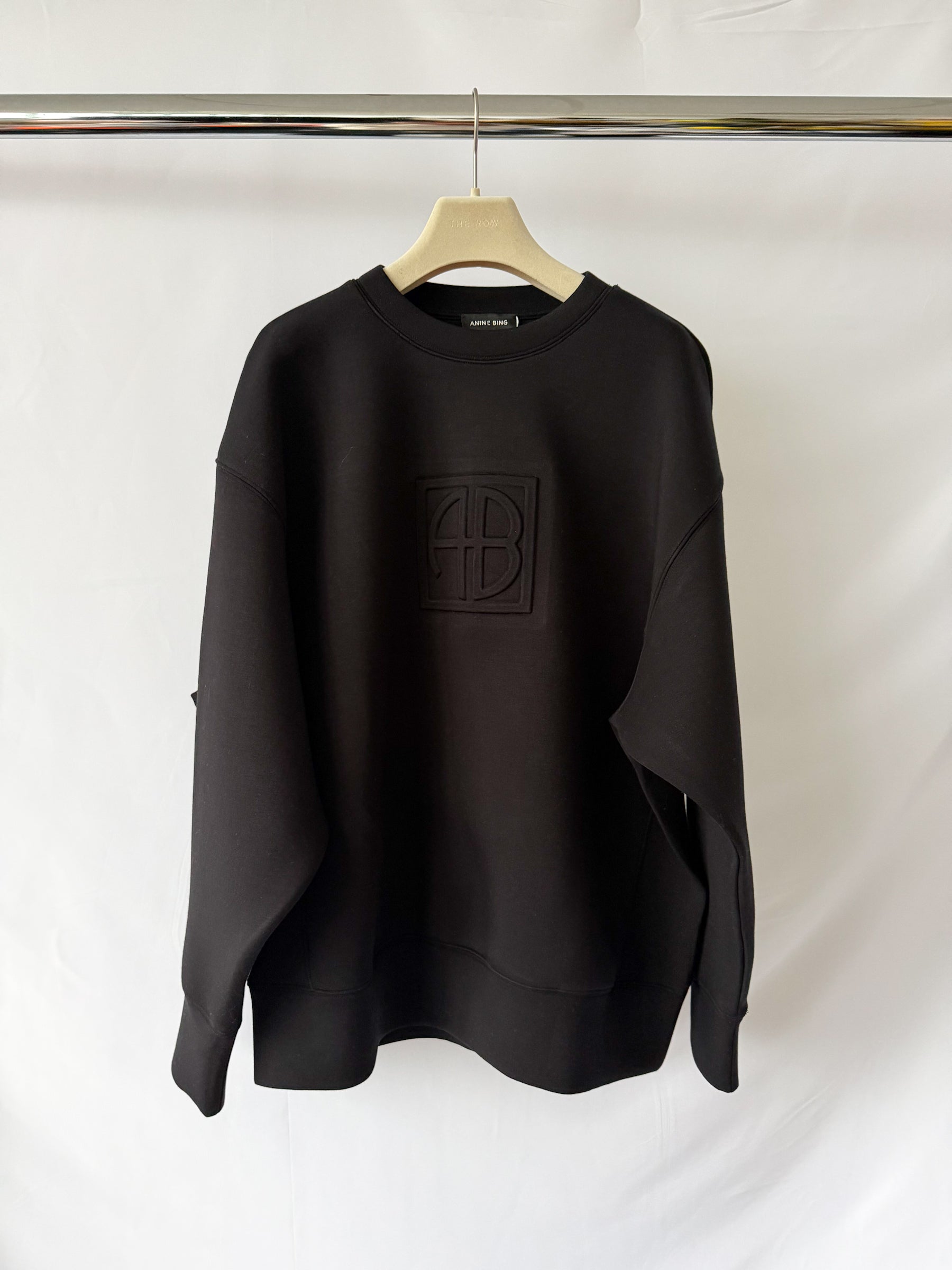 Anine Bing Alto Logo Monogram Sweatshirt