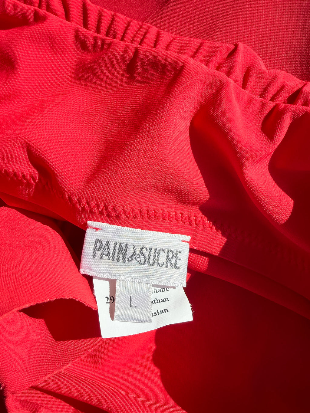 Pain De Sucre Red Beach Dress in Lova
