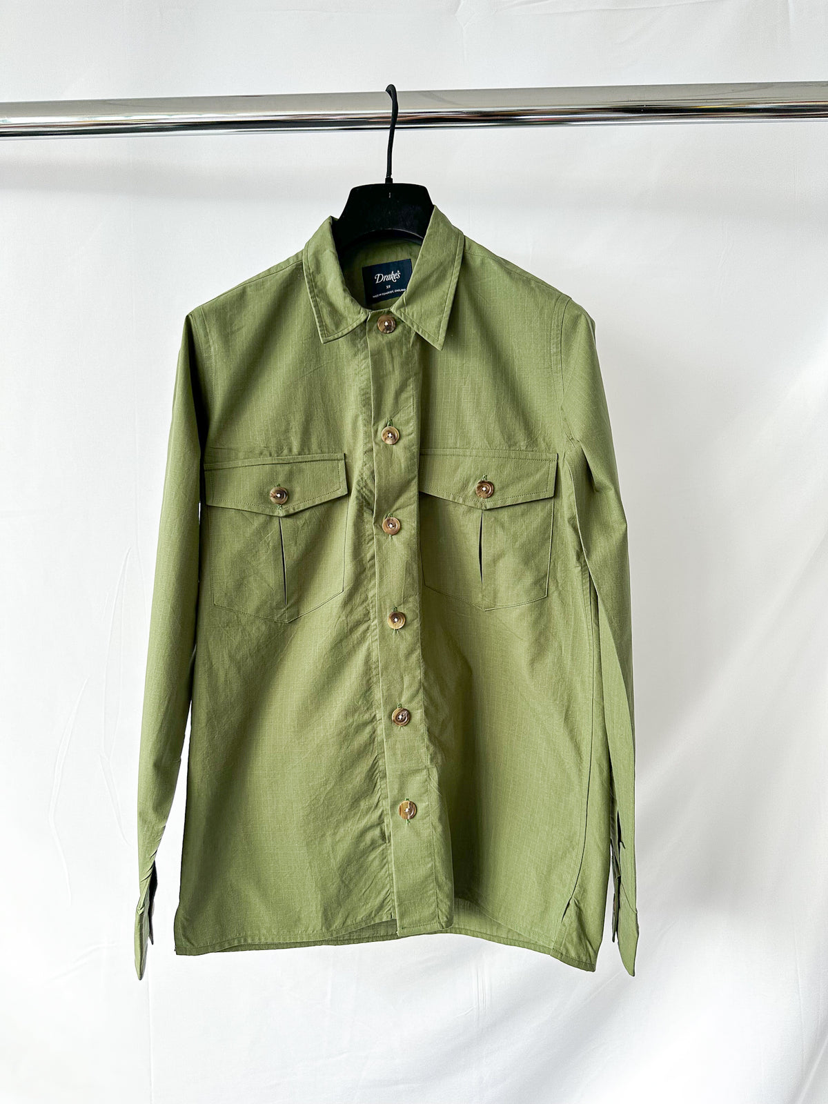 Cotton Ripstop Overshirt Shirt Jacket