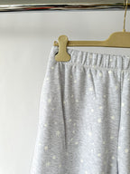 SKIMS x Cactus Plant Flea Market Logo Grey Fleece Drawstring Sweatpants