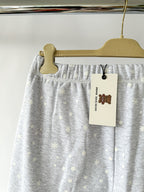 SKIMS x Cactus Plant Flea Market Logo Grey Fleece Drawstring Sweatpants