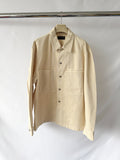 Lemaire Denim Clay Workwear Over Shirt Jacket