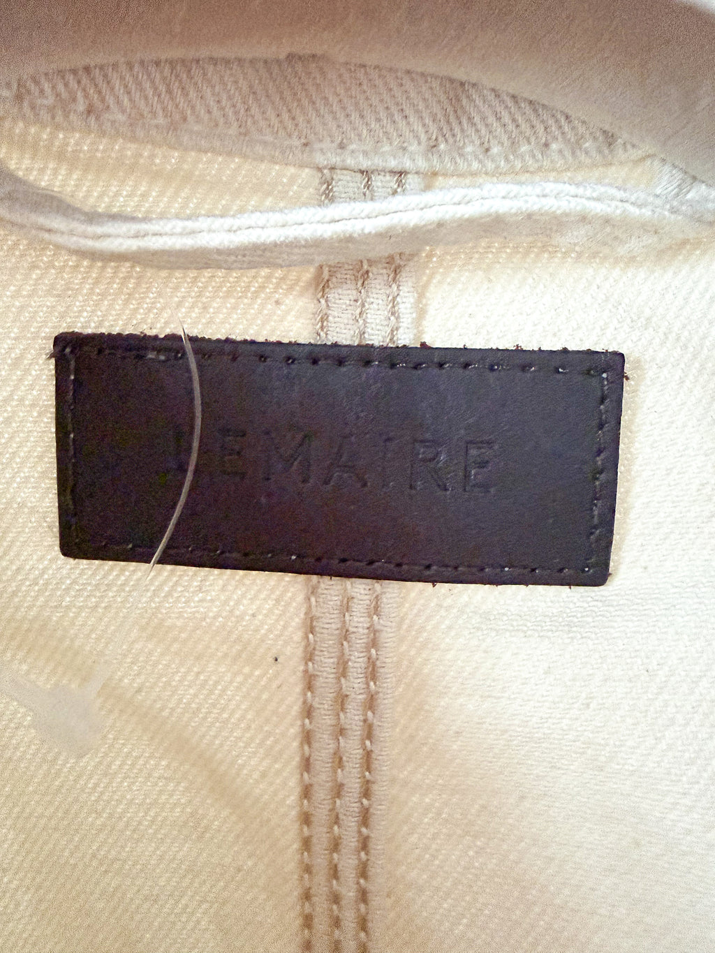 Lemaire Denim Clay Workwear Over Shirt Jacket