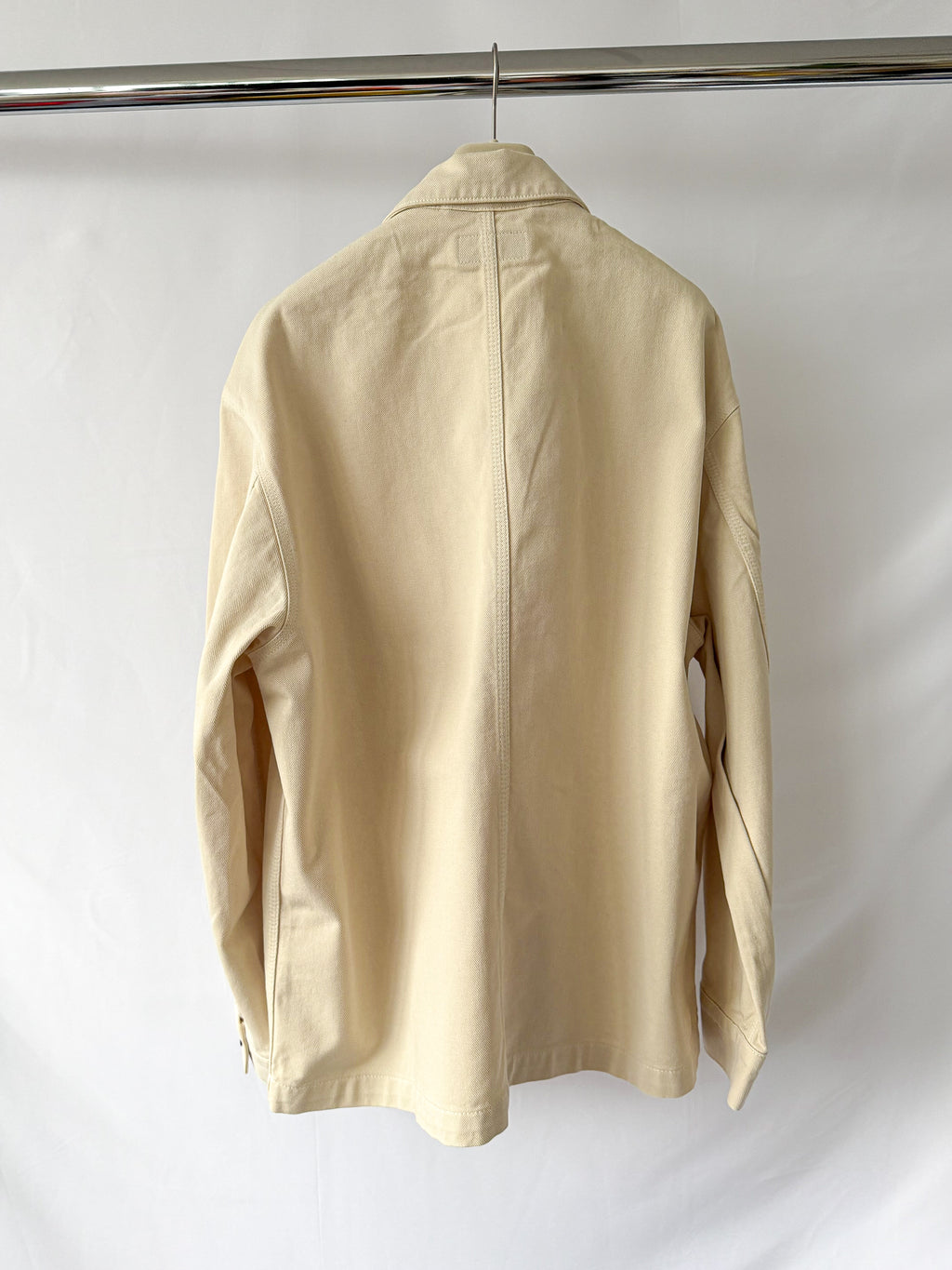 Lemaire Denim Clay Workwear Over Shirt Jacket
