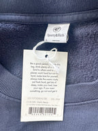 Sporty & Rich Yankees Serif Crewneck Navy Unisex Sweatshirt