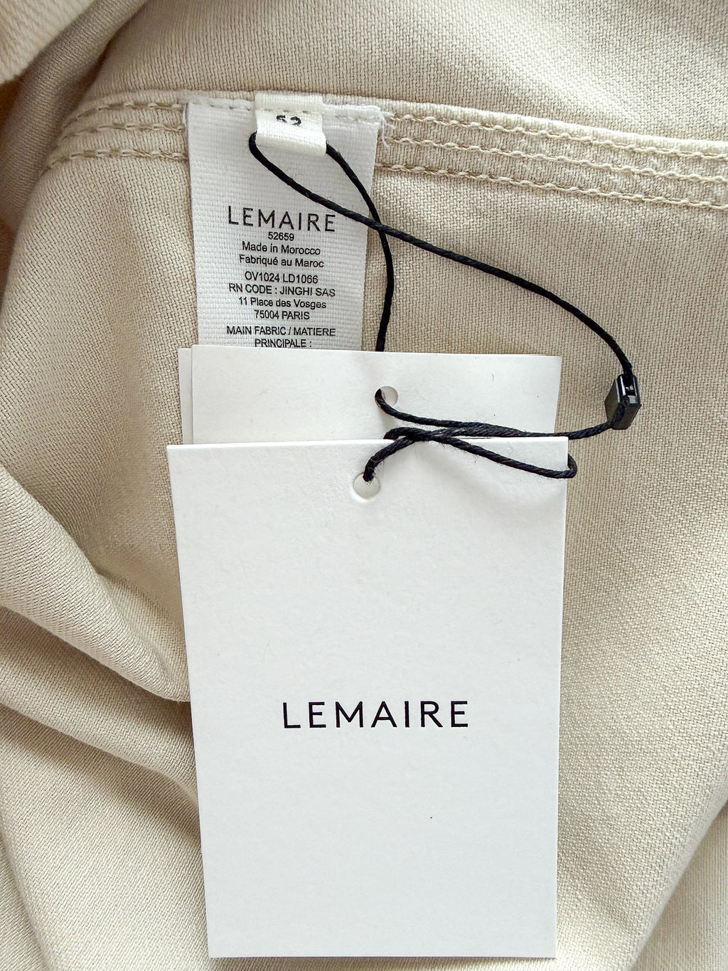 Lemaire Denim Clay Workwear Over Shirt Jacket