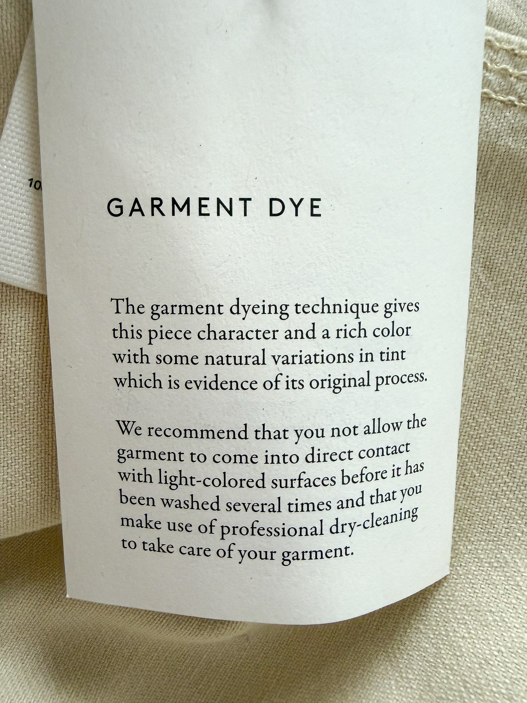 Lemaire Denim Clay Workwear Over Shirt Jacket