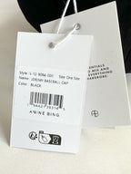 Anine Bing Logo Jeremy Black Baseball Cap