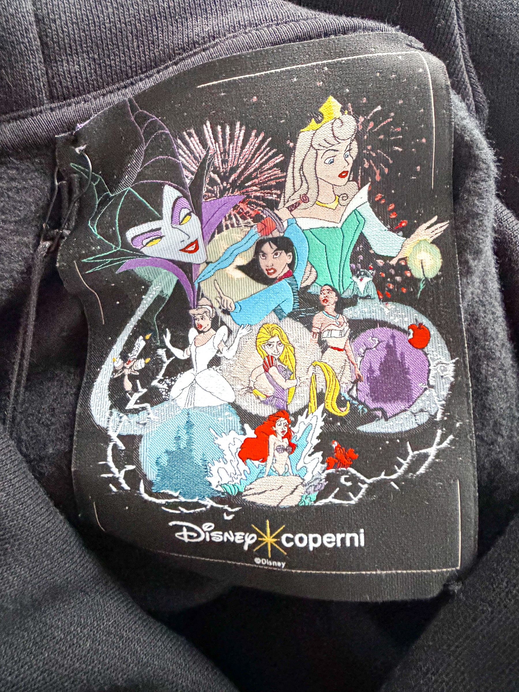 Disney x Coperni Maleficent Black Hoodie