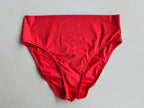 Pain De Sucre Rouge High Waist Bikini Bottom in Tobago