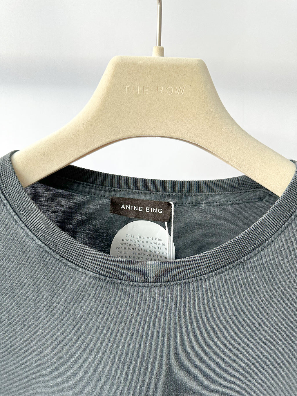 Anine Bing Rudy Empowerment Print AB Logo Front T-shirt