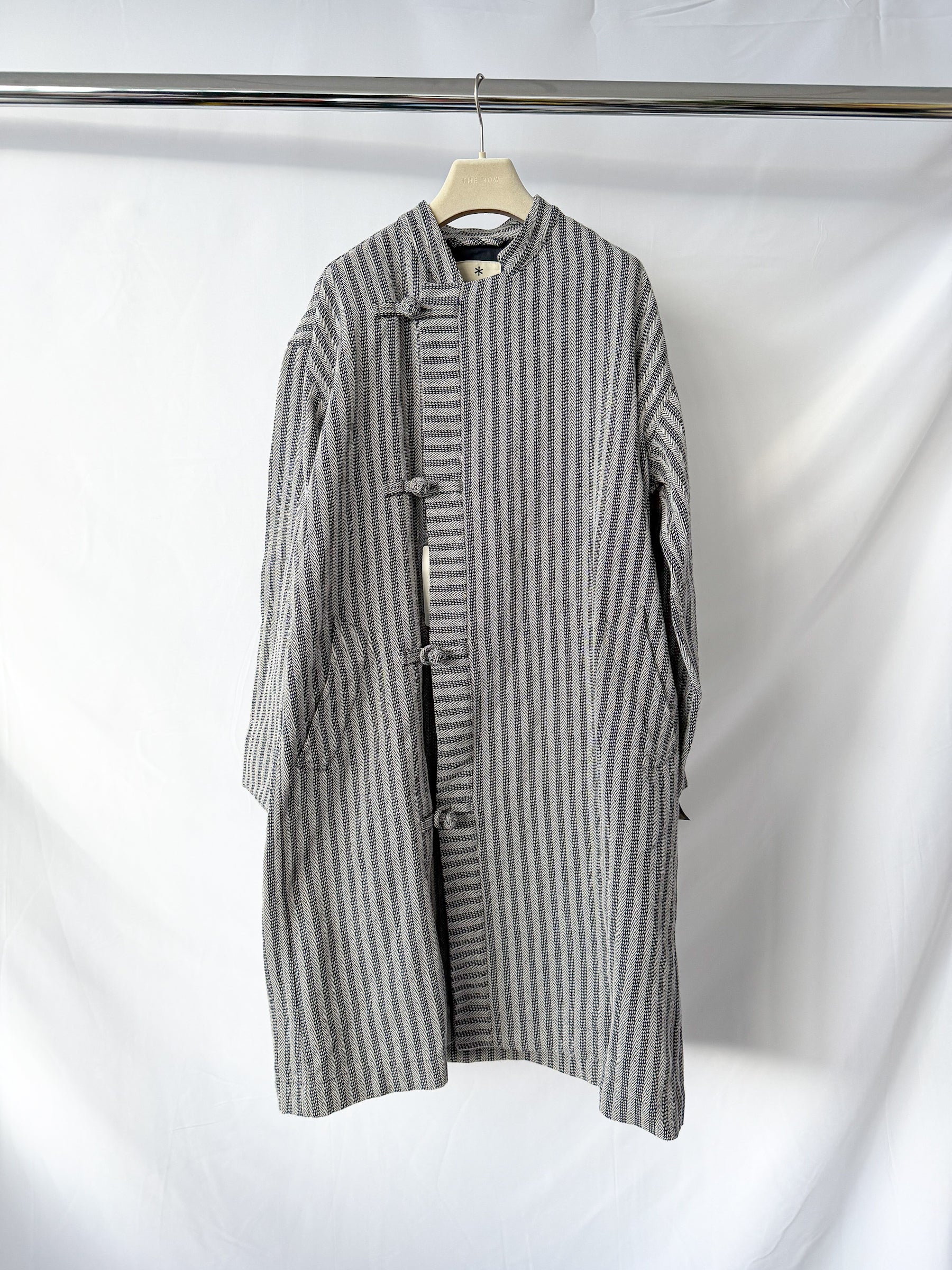 Snow Peak Herringbone Stripe China Coat