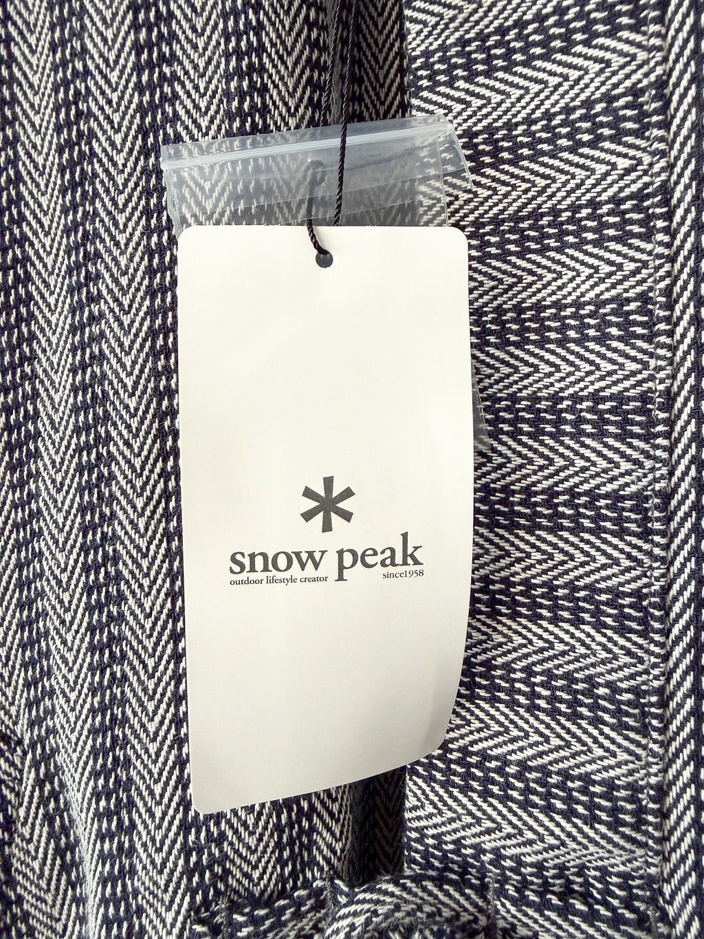 Snow Peak Herringbone Stripe China Coat