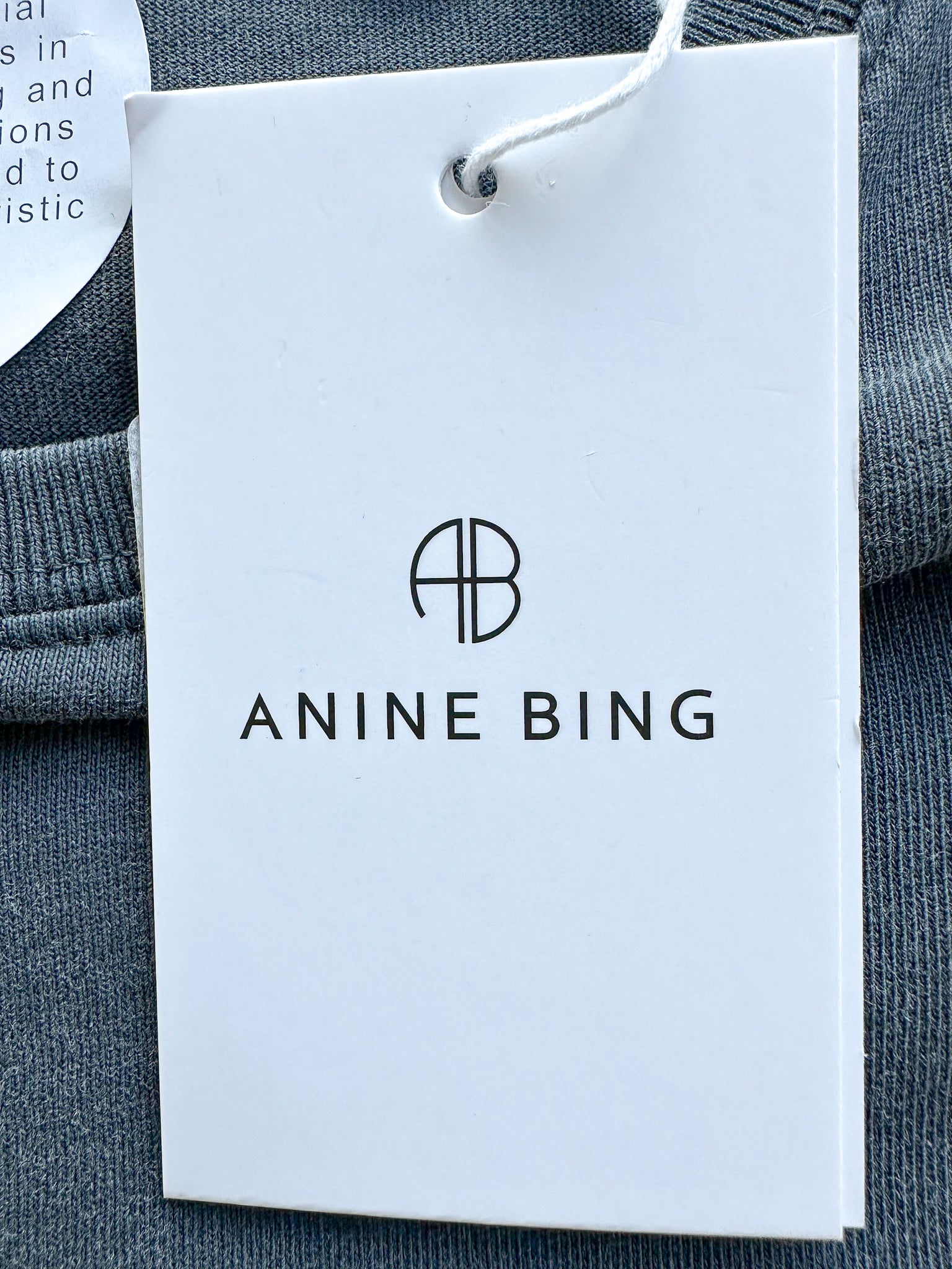 Anine Bing Rudy Empowerment Print AB Logo Front T-shirt