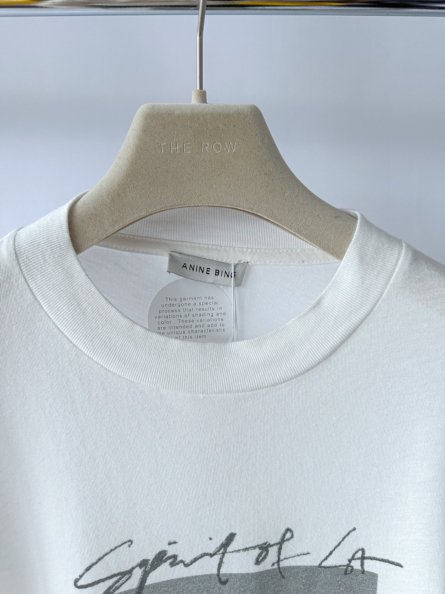 T-shirt imprimé avec une photo d'Anine Bing Ashton