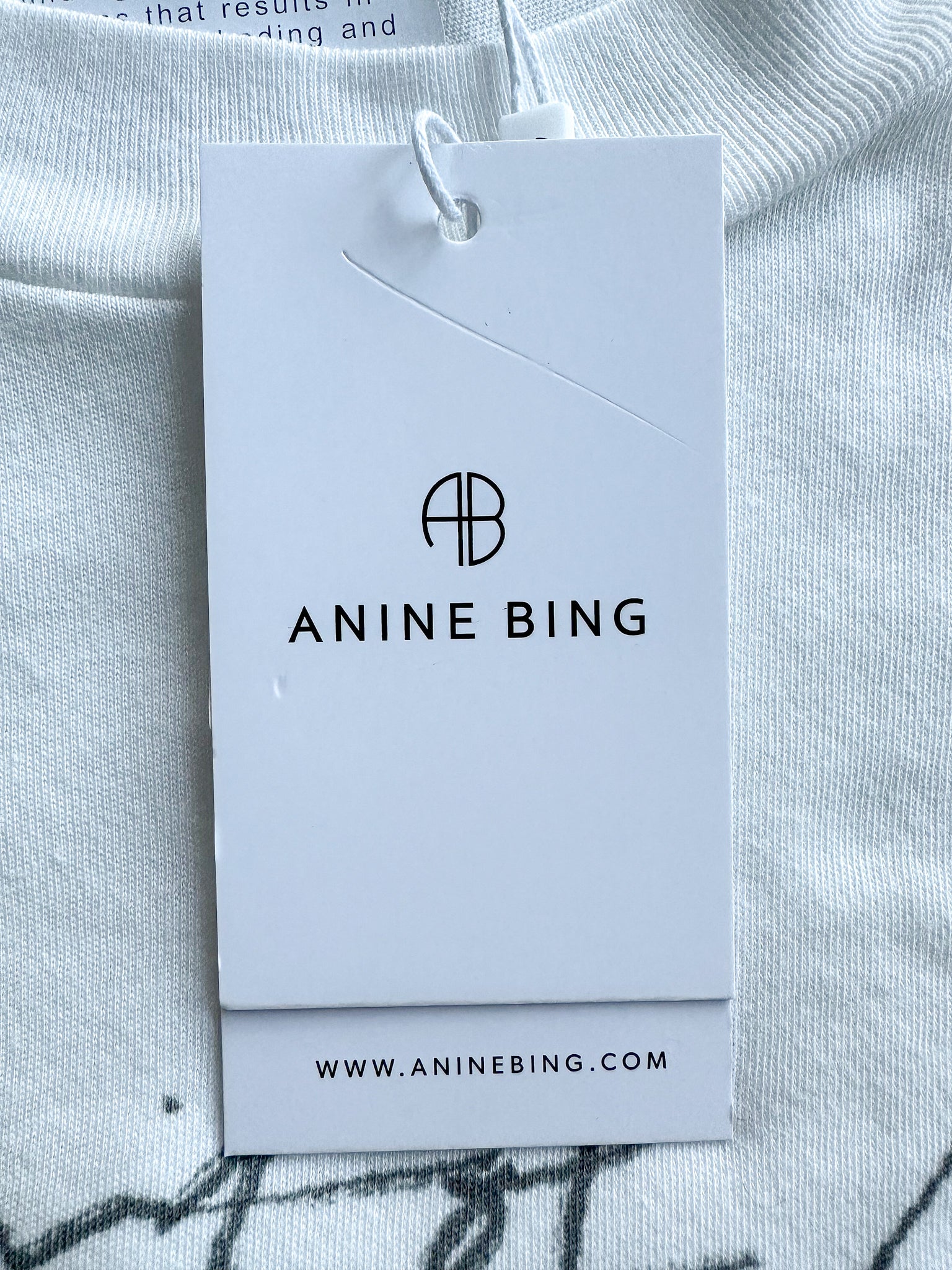 T-shirt imprimé avec une photo d'Anine Bing Ashton