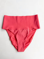 Bas de bikini taille haute rose Pain De Sucre Angie