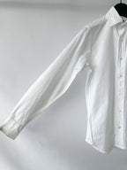 Drake's White Oxford Shirt