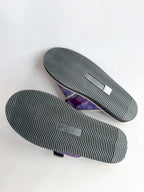 Suicoke Zavo Cab Purple Paisley Slip On Strap Mule Sandals NO BOX