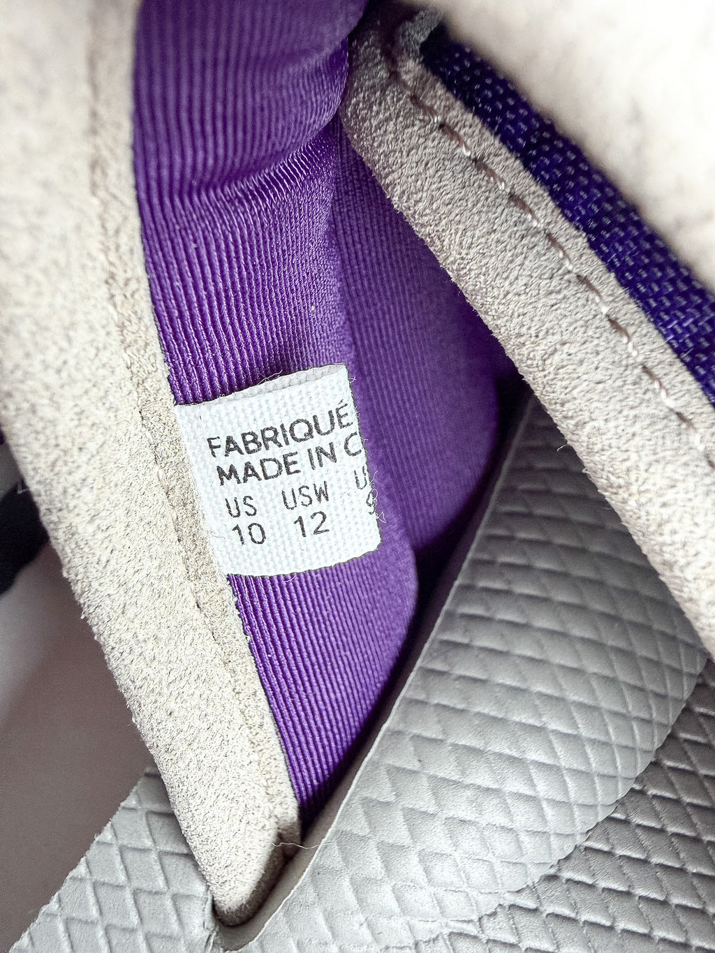 Suicoke Moto Cab Purple Paisley Sandals Sliders NO BOX