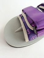Suicoke Moto Cab Purple Paisley Sandals Sliders