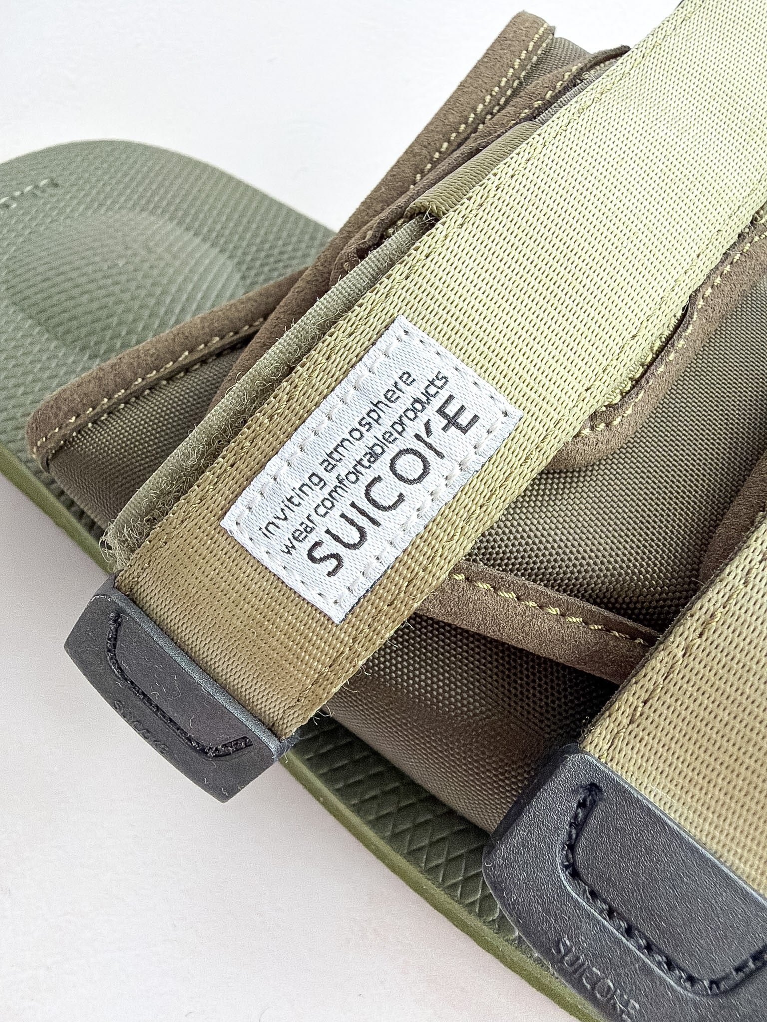 Suicoke Moto Cab Green Sandals Sliders NO BOX
