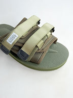 Suicoke Moto Cab Green Sandals Sliders NO BOX