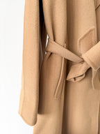 Max Mara Weekend Brown Belted Wrap Coat