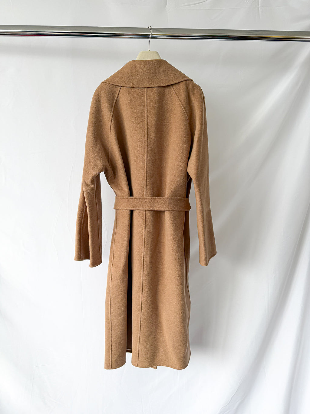 Max Mara Weekend Brown Belted Wrap Coat