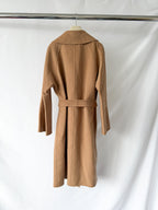 Max Mara Weekend Brown Belted Wrap Coat