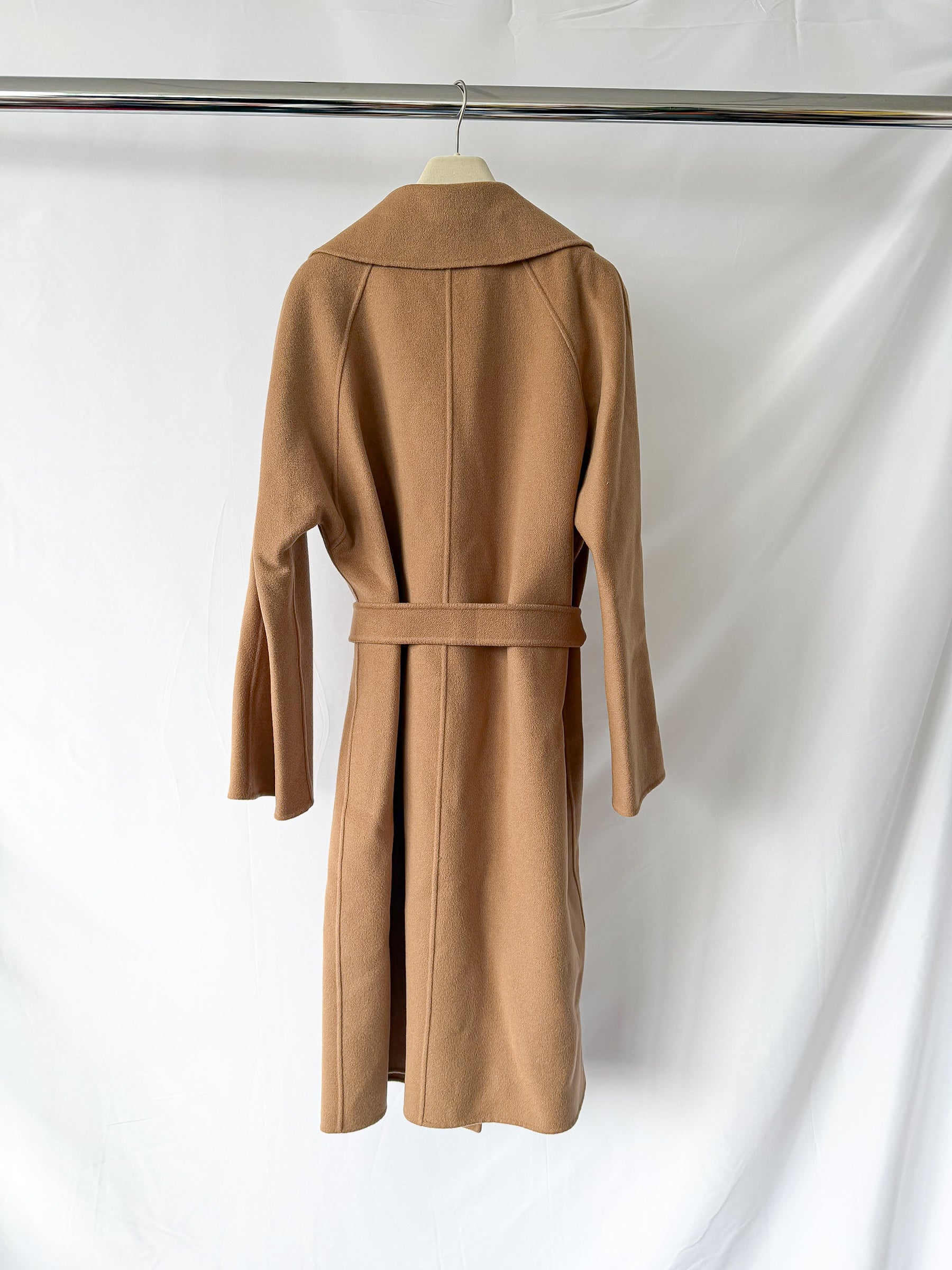 Max Mara Weekend Brown Belted Wrap Coat